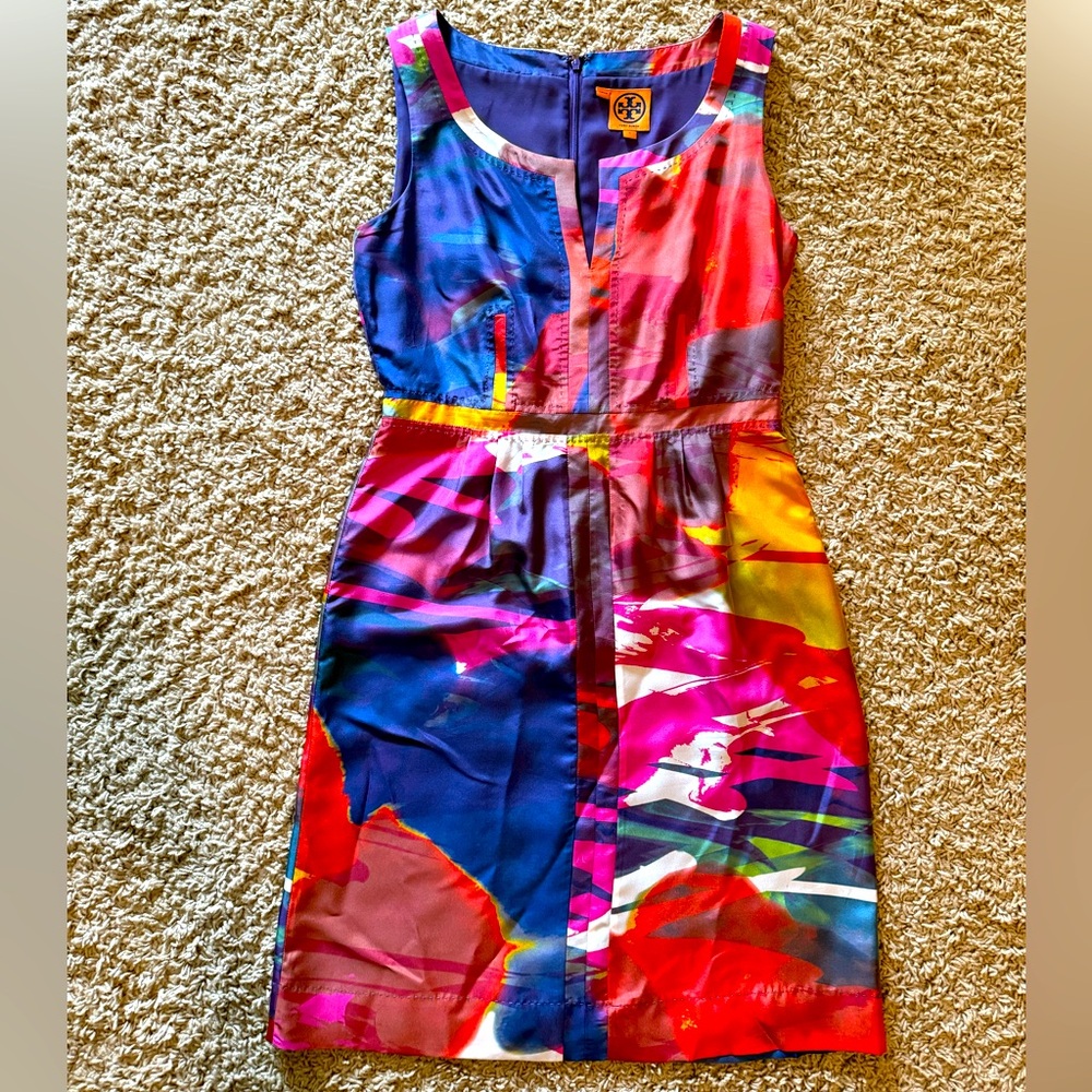 Tory Burch 100% Silk Amalia Dress.